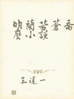 明兰若苍乔是什么小说