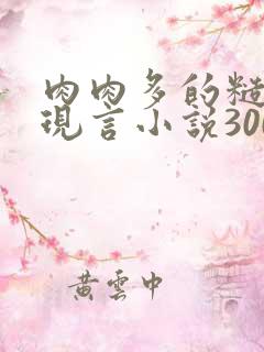 肉肉多的糙汉文现言小说300字