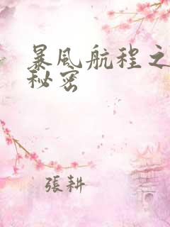 暴风航程之南海秘密