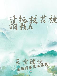 清纯校花被地狱调教h