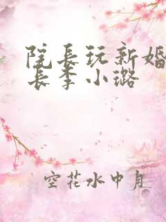 院长玩新婚护士长李小璐