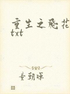 重生之飞花落照txt
