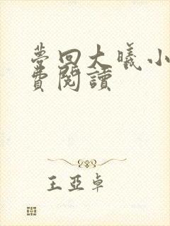 梦回大曦小说免费阅读