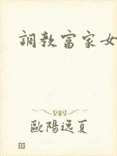 调教富家女攻略