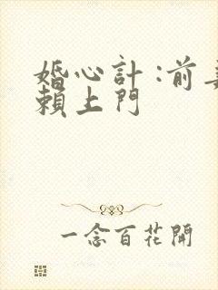 婚心计 :前妻赖上门