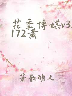 花季传媒v3.172黄
