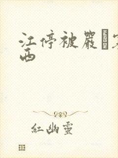 江停被严峫塞东西