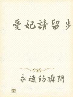 爱妃请留步