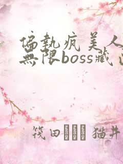 偏执疯美人玩哭无限boss藏匣