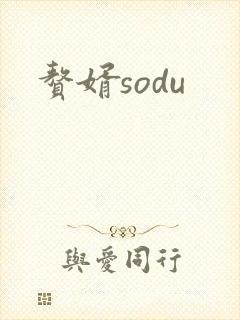 赘婿sodu
