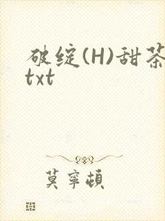 破绽(H)甜茶txt