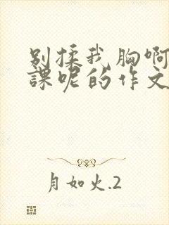 别揉我胸啊嗯上课呢的作文