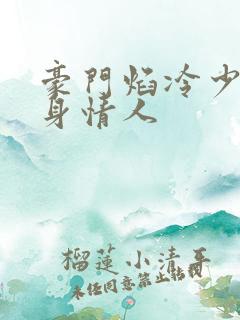 豪门焰冷少的替身情人