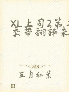 XL上司2第二季带翻译未增