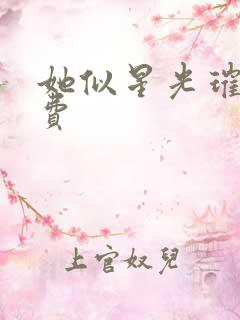她似星光璀璨免费