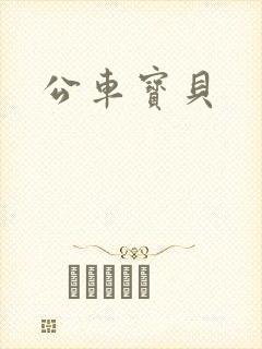 公车宝贝