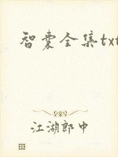 智囊全集txt