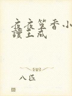 夜夜笙香小说阅读王成