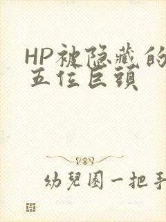 HP被隐藏的第五位巨头