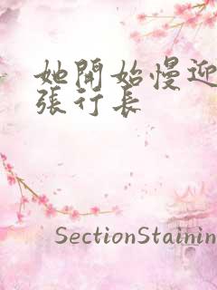 她开始慢迎迎合张行长