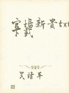 官场新贵txt下载