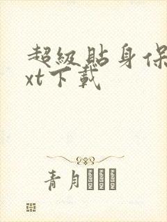 超级贴身保镖txt下载