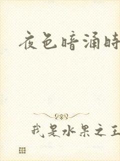 夜色暗涌时小说