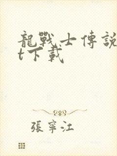 龙战士传说txt下载