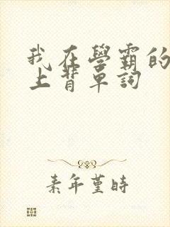 我在学霸的棍子上背单词