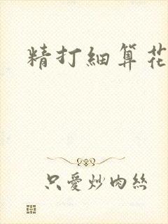 精打细算花满筛
