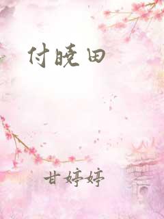 付晓田