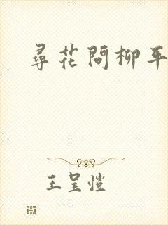 寻花问柳平天下