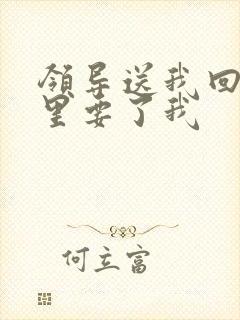 领导送我回家车里要了我