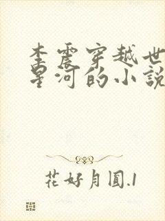 李震穿越世子李星河的小说