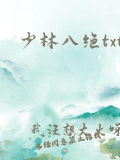 少林八绝txt