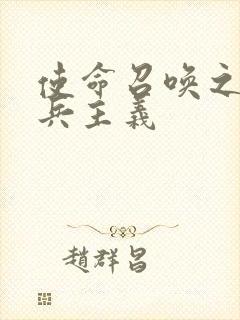 使命召唤之大炮兵主义