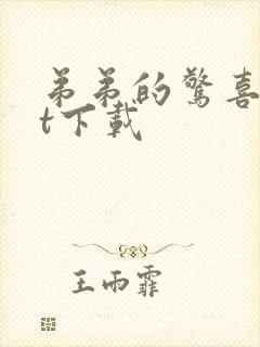 弟弟的惊喜txt下载