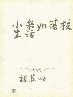 小米yn荡校园生活