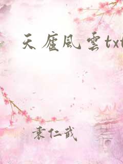天庐风云txt