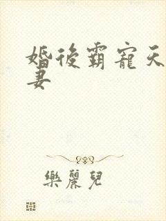 婚后霸宠天价小妻