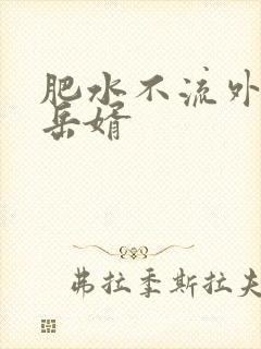 肥水不流外人田岳婿