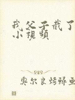 我父子截了一段小视频