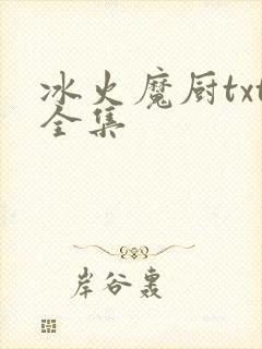 冰火魔厨txt全集