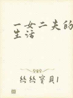 一女二夫的激情生活