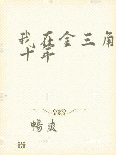 我在金三角卧底十年