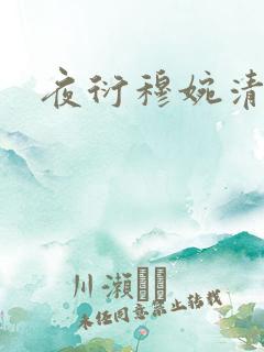 夜衍穆婉清小说