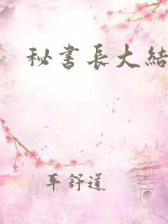 秘书长大结局
