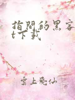 指间的黑客txt下载