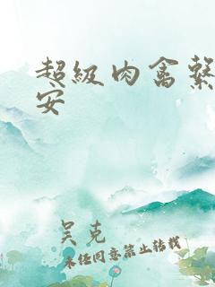 超级肉禽系统保安