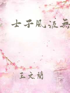 士子风流无弹窗